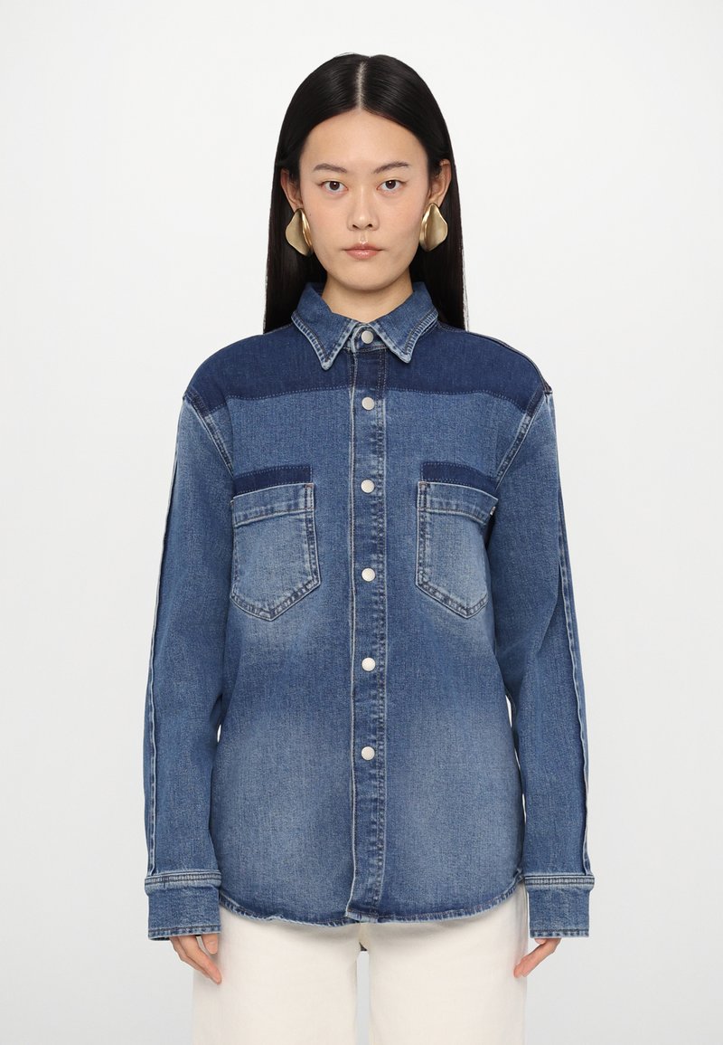 AG Jeans - MONACO  - Skjorte - dark blue, Forstørre