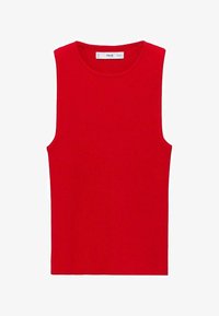 Selected, red