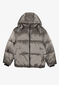 OVERSIZED WINTER JACKET UNISEX - Zimná bunda - taupe