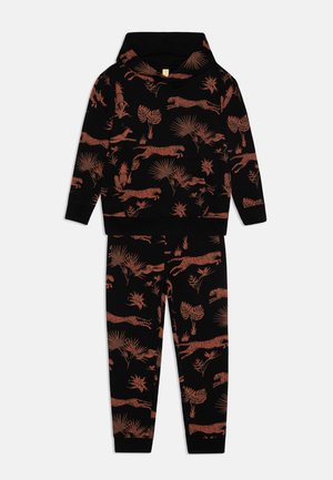 Friboo HOODIE UNISEX SET - Tuta - black