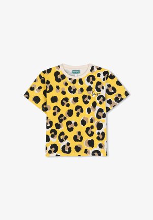 KENZO kids, TEE-SHIRT MANCHES COURTES - T-shirt print - jaune sport