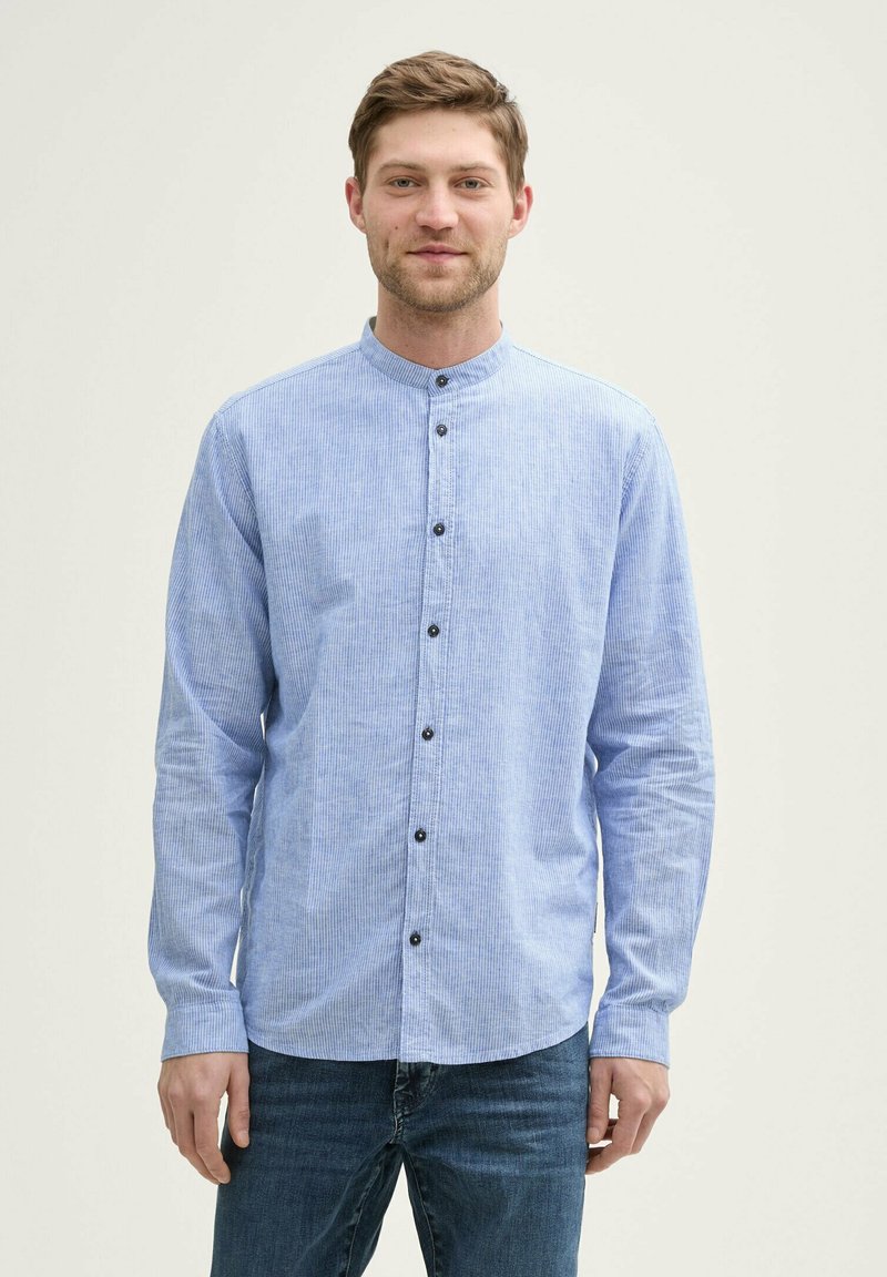 TOM TAILOR REGULAR FIT - Overhemd - sapphire blue stripe