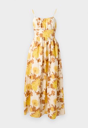 Faithfull the brand LORA MIDI  - Robe de jour - light yellow