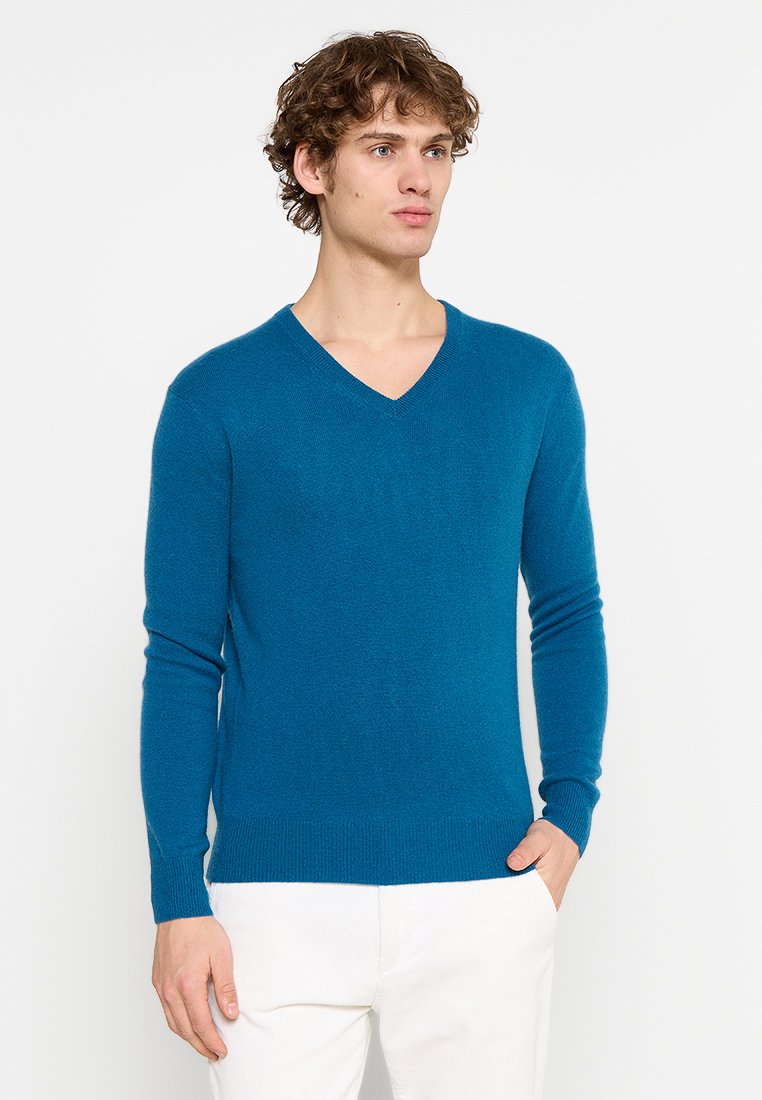 Just Cashmere Trui blauw Just Cashmere Trui blauw