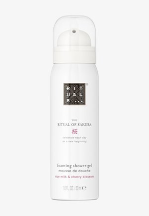 FOAMING SHOWER GEL 50ML - THE RITUAL OF SAKURA - FLORAL - CHERRY BLOSSOM & RICE MILK - Duschgel - -