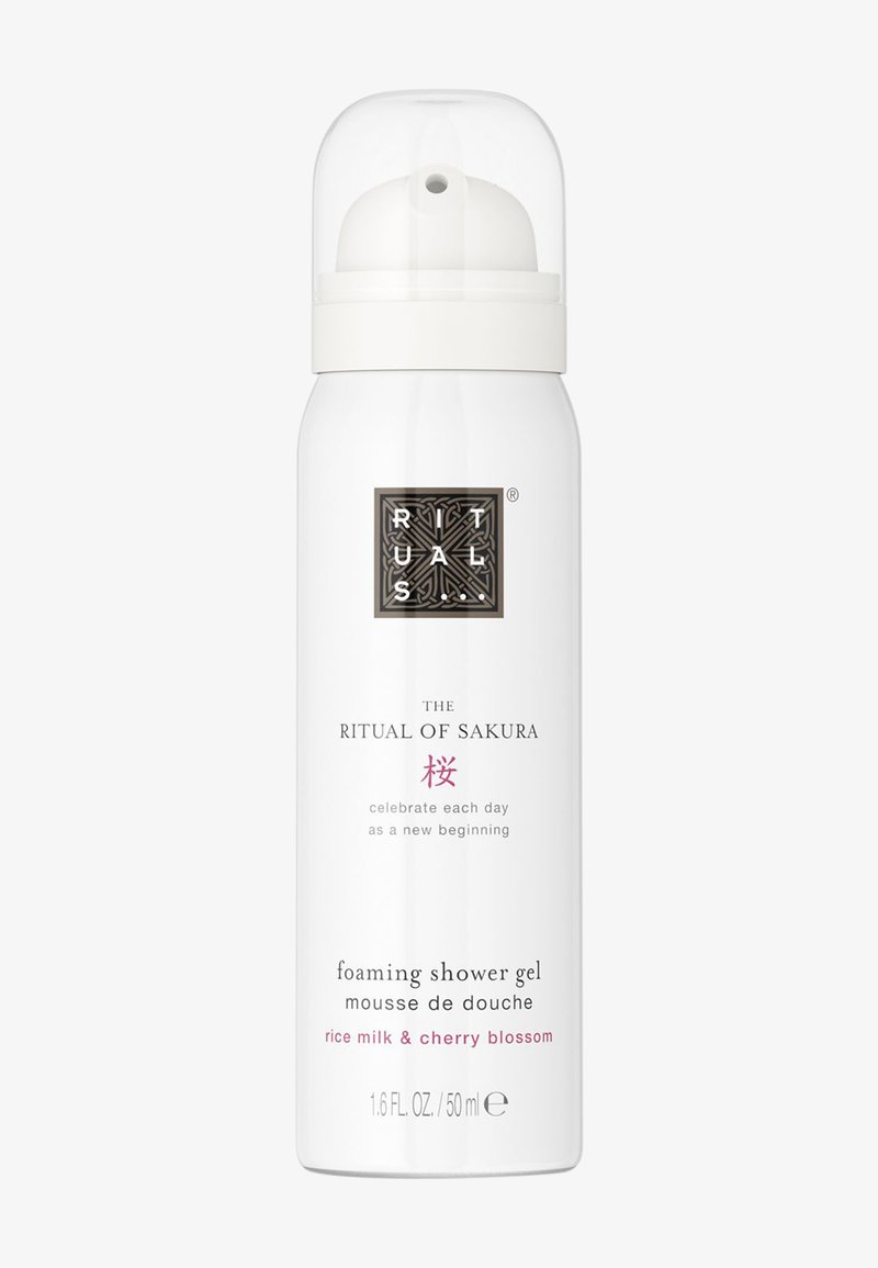 Rituals - FOAMING SHOWER GEL 50ML - THE RITUAL OF SAKURA - FLORAL - CHERRY BLOSSOM & RICE MILK - Shower gel, Forstørre