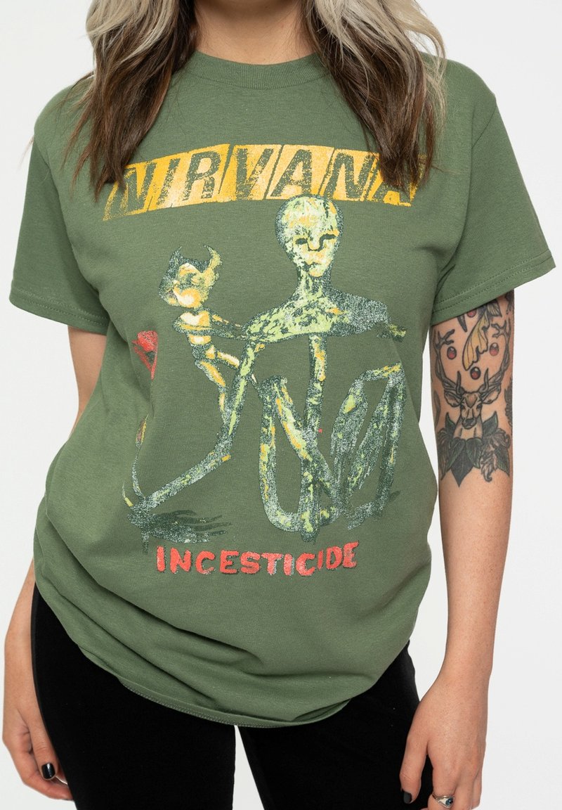 Paradiso Clothing NIRVANA REFORMANT INCESTICIDE - Print T-shirt - green