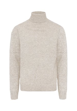 Striktrøje - beige