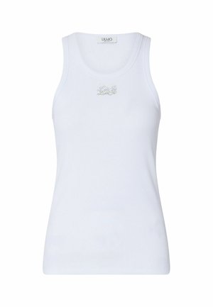 LIU JO, LIU JO LOGO TOP - Μπλούζα - white