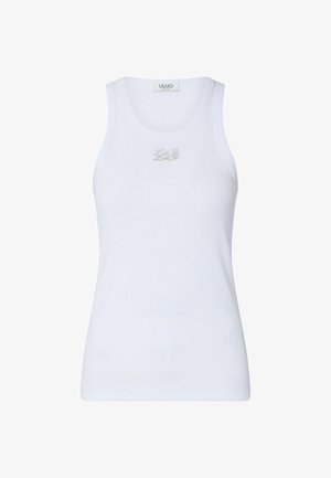 LIU JO, LIU JO LOGO TOP - Débardeur - white
