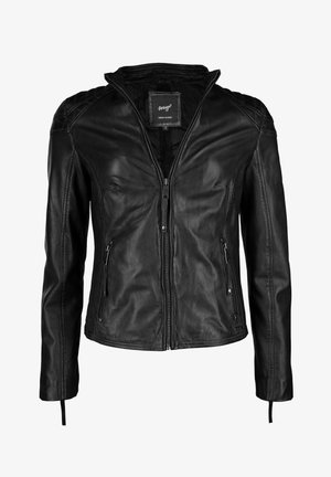 Leather jacket - black