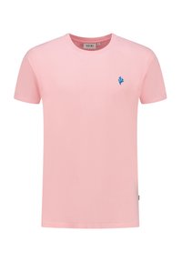 Nyomott mintás póló - lemonade pink