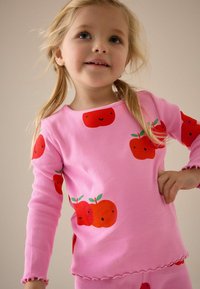 Unausgewählt, pink apple character