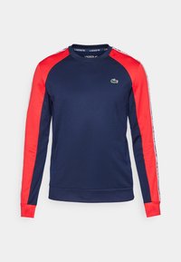 TENNIS LONGSLEEVE - Maglietta a manica lunga - navy blue/grenadine