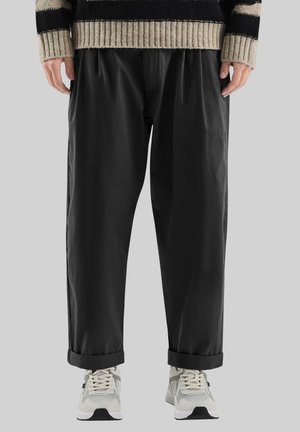 Stoffhose - schwarz
