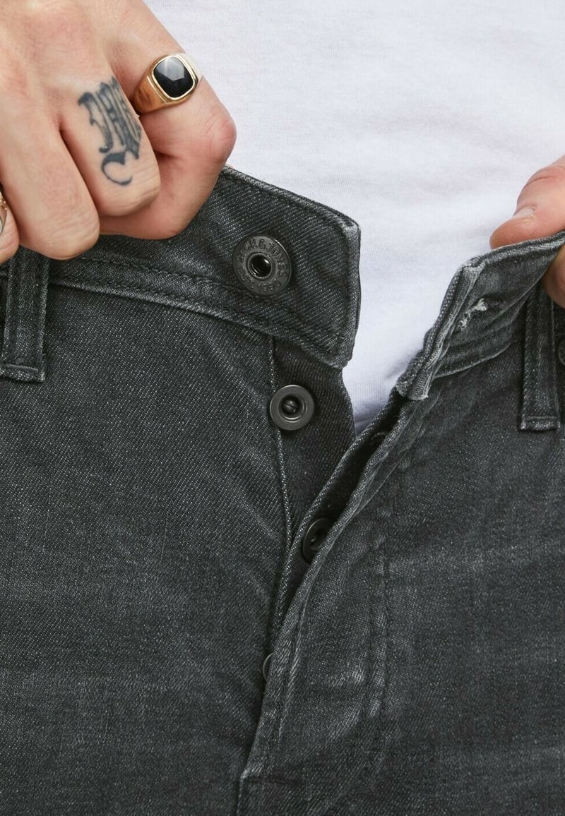 Herren Skinny Fit | Jack & Jones Jeans Slim Fit dunkelgrau - YH10200 Herren Skinny Fit | Jack & Jones Jeans Slim Fit dunkelgrau - YH10200
