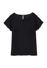 Calliope CON VOLANT - Camicetta - noir