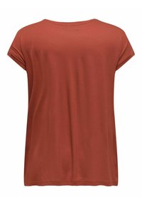 ONLY Carmakoma CARFLAKE ciemnoczerwony
