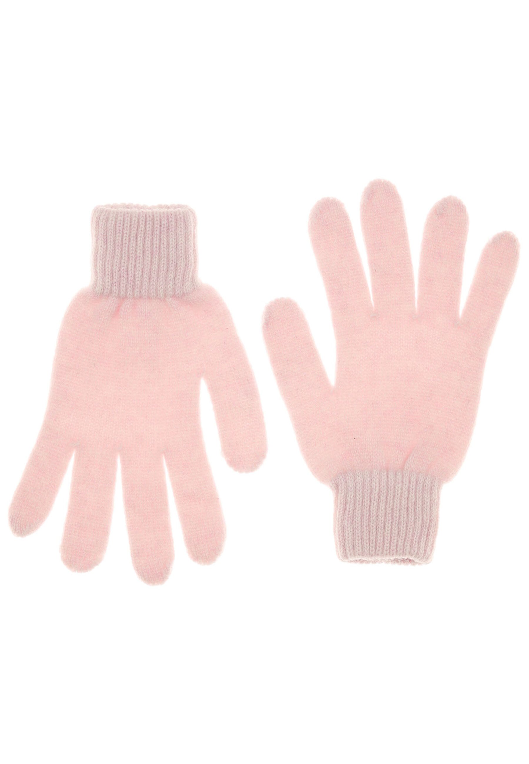未使用品 PICEA BABY CASHMERE GLOVES pink ピンク Children's Pink Cashmere Mix Winter Gloves | Trotters