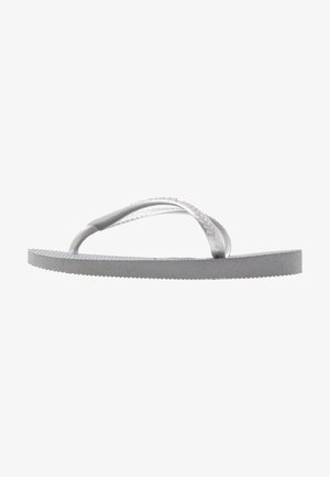 HAVAIANAS FLIP FLOP SLIM - Klipklappere/ klip klapper - steel grey