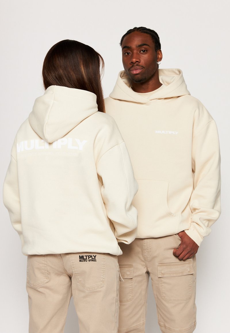 Multiply Apparel MULTIPLY Hoodie turtle dove w/beige Zalando.nl