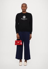 Polo Ralph Lauren STANDARD LONG SLEEVE - Sudadera - black/white