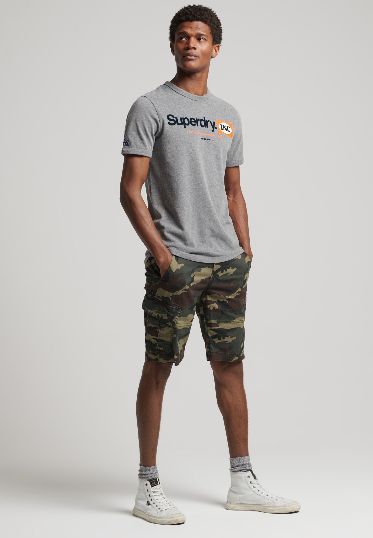 Superdry Shorts - army camo/cachi - Zalando.it