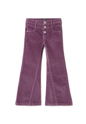 WIDE-LEG   - Flared Jeans - dark purple