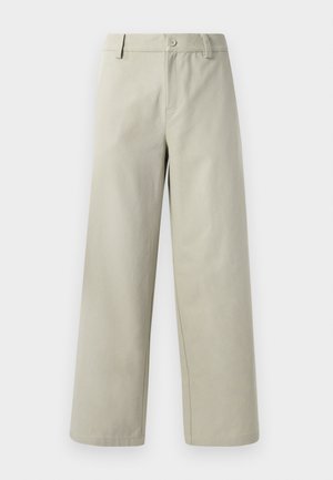 Han Kjøbenhavn WIDE LEG - Pantalon classique - light grey