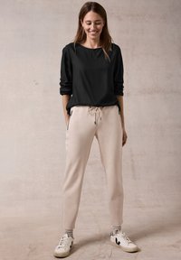 Cecil Langærmet T-shirt - schwarz