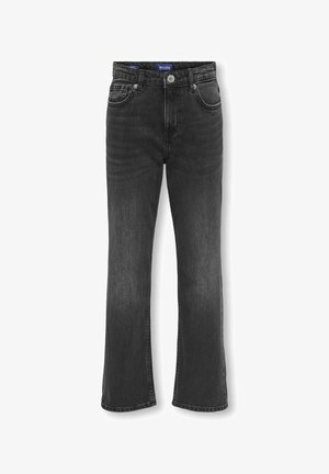 Džinsi ar taisnām starām - washed black