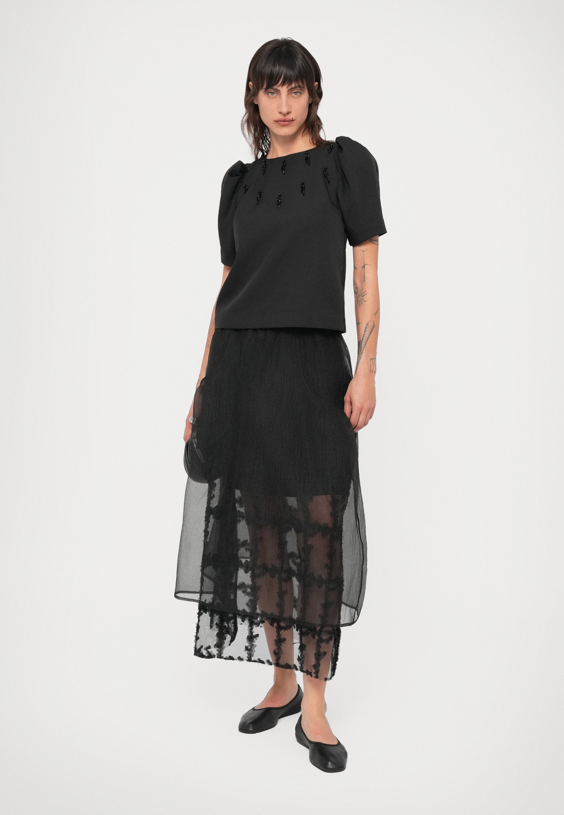 Baum und Pferdgarten SEVARA - A-line skirt - black - Zalando