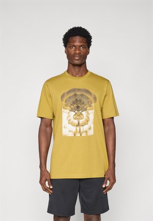 TEE - Marškinėliai su spaudiniu - sand green