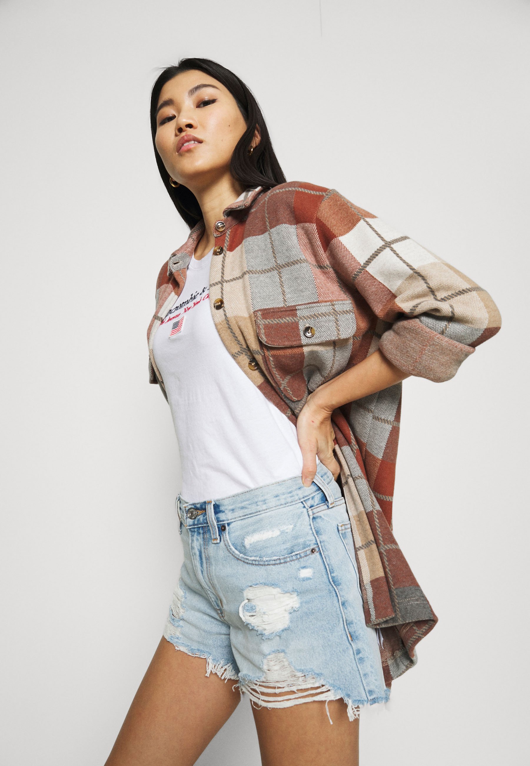 Abercrombie \u0026 Fitch CURVE LOVE MID RISE 