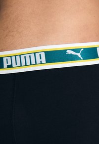 Puma MEN DUAL LOGO 4 PACK - Trumpikės - purple/green/black