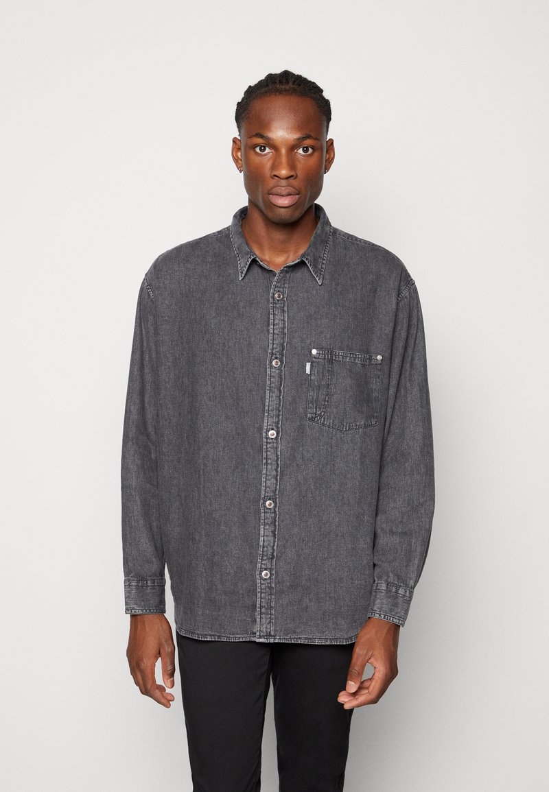 Levi's® - SILVERTAB OVERSIZE - Srajca - black denim, Povečajte