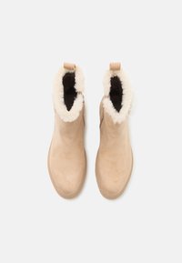 bugatti Platåstövletter - beige/offwhite