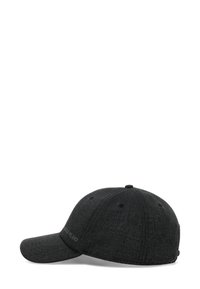PEAKED WITH EMBROIDERY - Casquette - black
