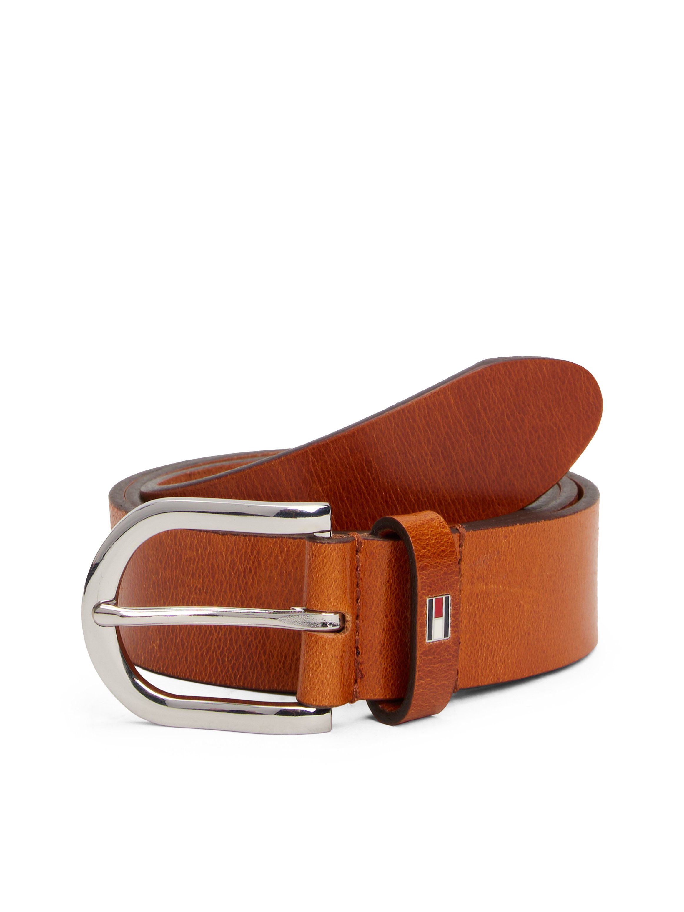 tommy hilfiger brown leather belt