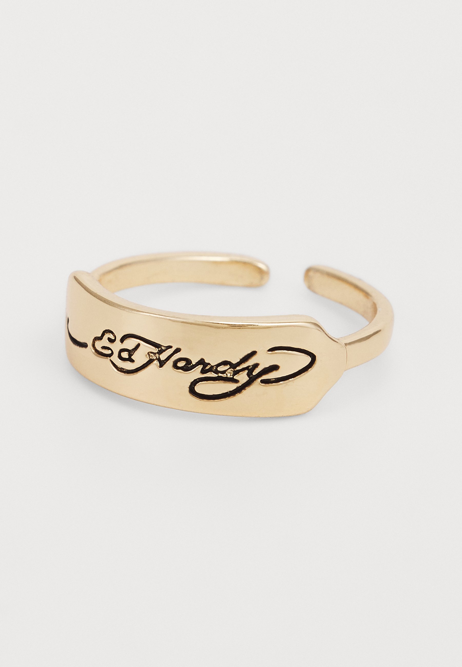 Ed Hardy SCROLL LOGO MINI ID-STYLE BAND RING UNISEX - Anillo