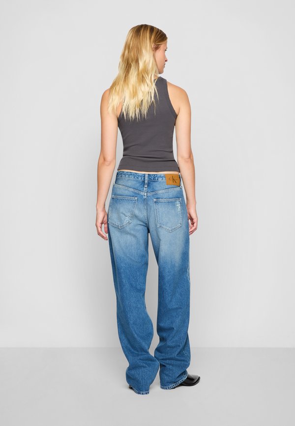 EXCLUSIVE 90S LOOSE - Wide Leg - denim dark3