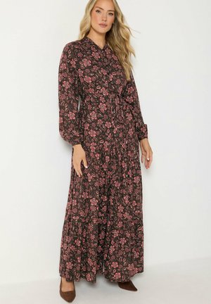 Long Tall Sally, TALL FLORAL DRESSES - Maxikleid - chocolate