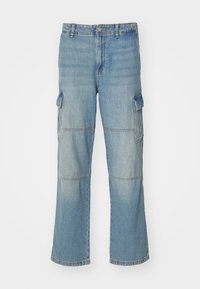 JJIEDDIE JJWADE - Brīvi džinsi - blue denim