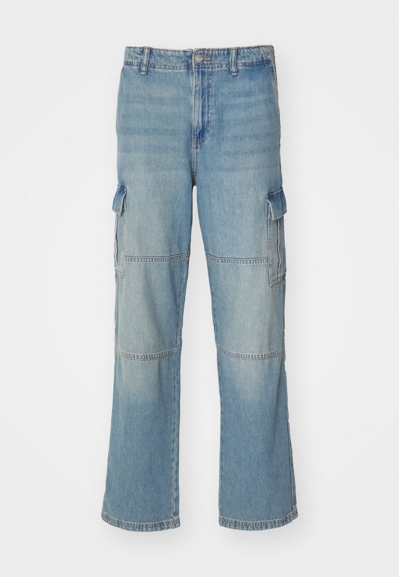 jack & jones Wijde jeans blauw denim/bluedenim