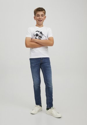 JJIGLENN JJORIGINAL  - Jeans slim fit - blue denim