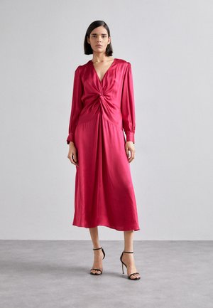 The Kooples ROBE - Cocktailkleid/festliches Kleid - cherry