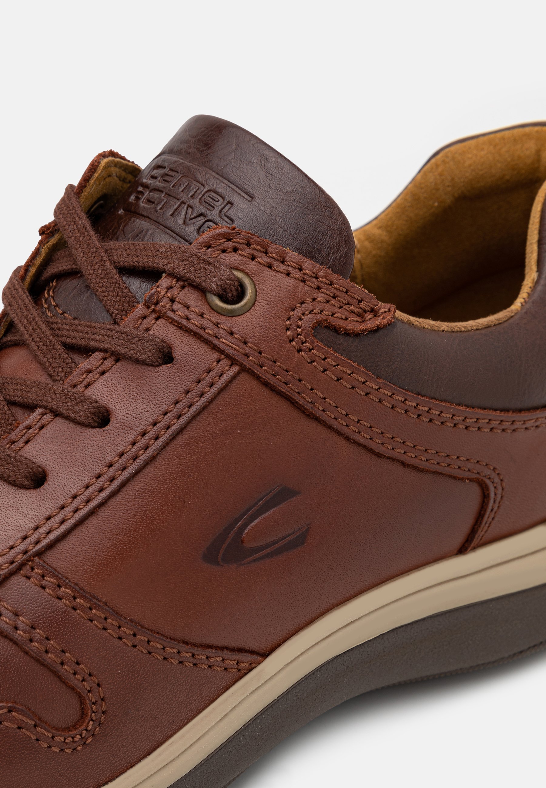 camel active PEAK - Sportieve veterschoenen - cognac - Zalando.nl