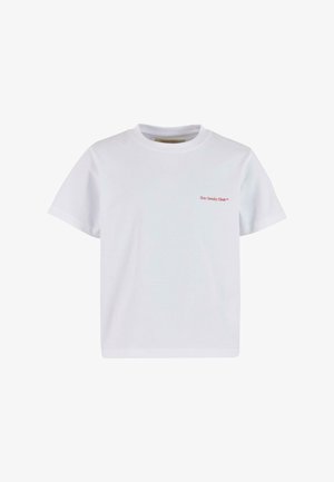 Print T-shirt - white