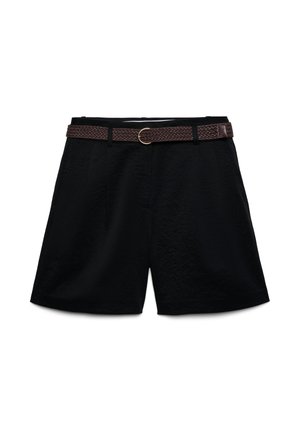Calliope, PANTALONE CORTO TINTA UNITA - Short - ultrablack
