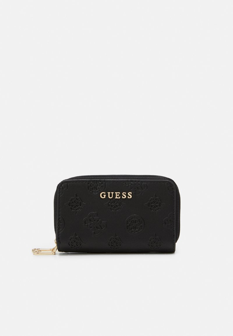 Guess DOUBLE ZIP MINI WALLET Wallet black Zalando.co.uk